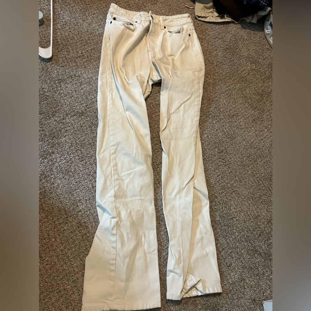 White jeans